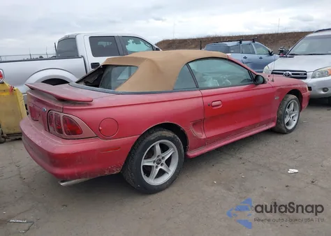 1998 Ford Mustang Gt z USA, uszkodzony, nr VIN 1FAFP45X0WF185486